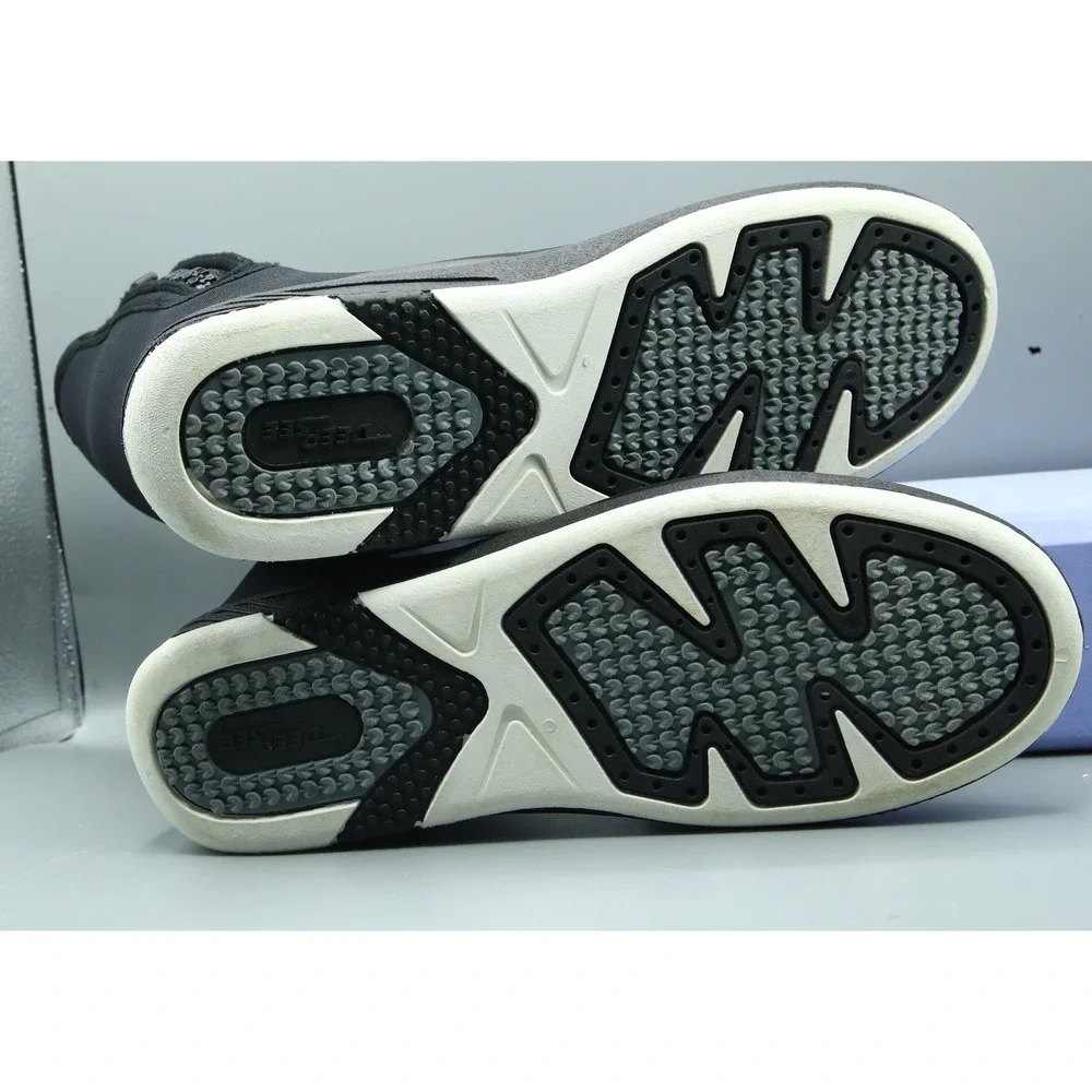 Deep See Neoprene Scuba Dive Boat Boots Black Zippered Dive Shoes Mens 10 PO1918